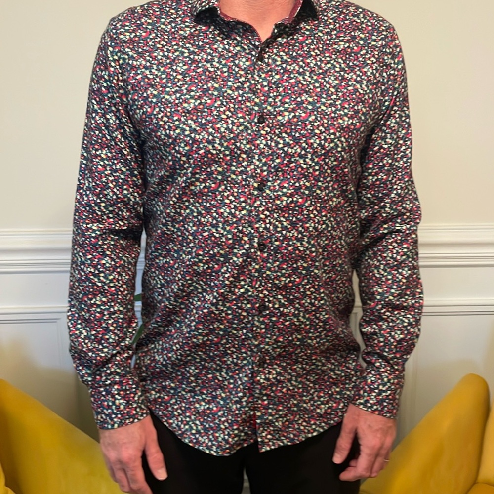 Robert Graham CANEMAH Men’s Shirt Size Medium Retail $168
